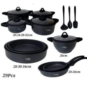 gebe-granite 29pieces casserole set